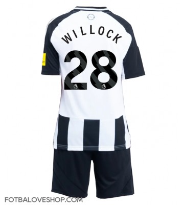 Newcastle United Joe Willock #28 Dětské Domácí Dres 2024-25 Krátký Rukáv (+ trenýrky)
